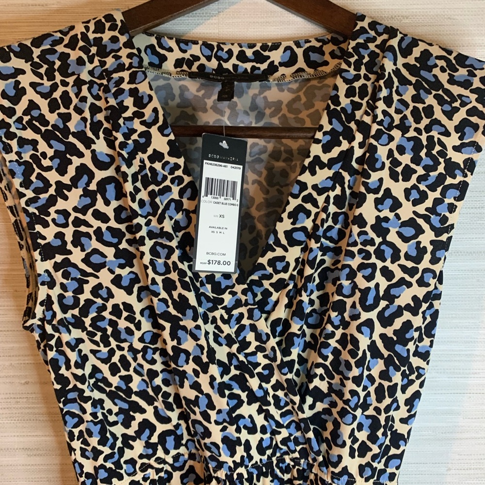 NWT BCBG MAXAzria Wrap Dress in XS